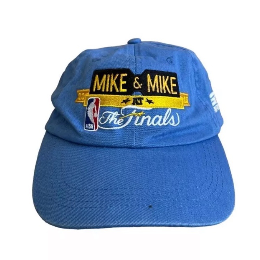 Mike & Mike at the NBA finals Blue Hat